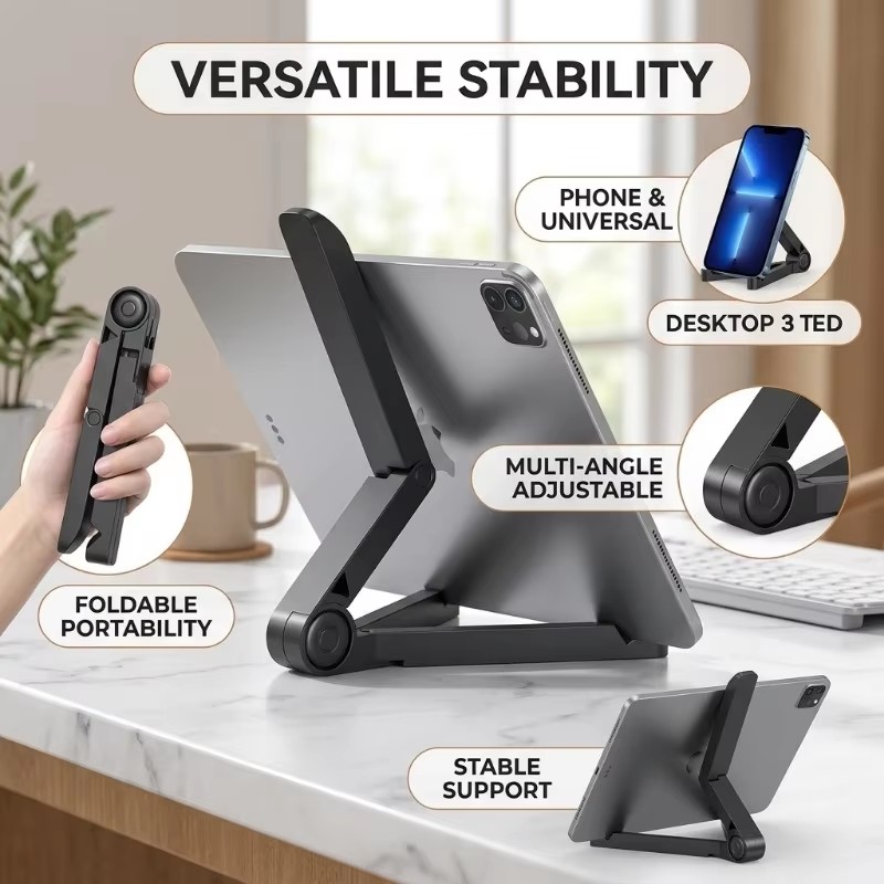 Huawei Tablet Accessories - حامل أجهزة لوحية عالمي قابل للطي