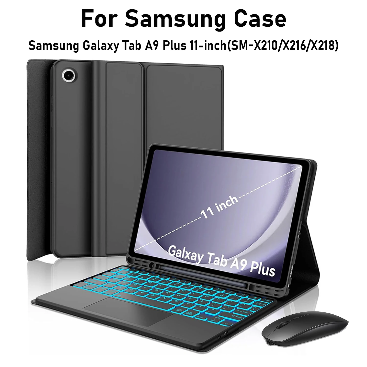 Samsung Tablet Keyboard Accessories - غطاء لوحة مفاتيح لجهاز سامسونج جالاكسي