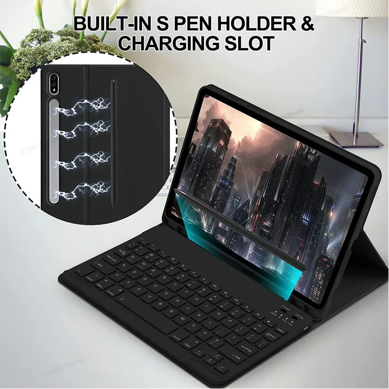 حافظة لوحة المفاتيح اللوحية لع - مراجعة Samsung Tablet Keyboard Accessories وسعره
