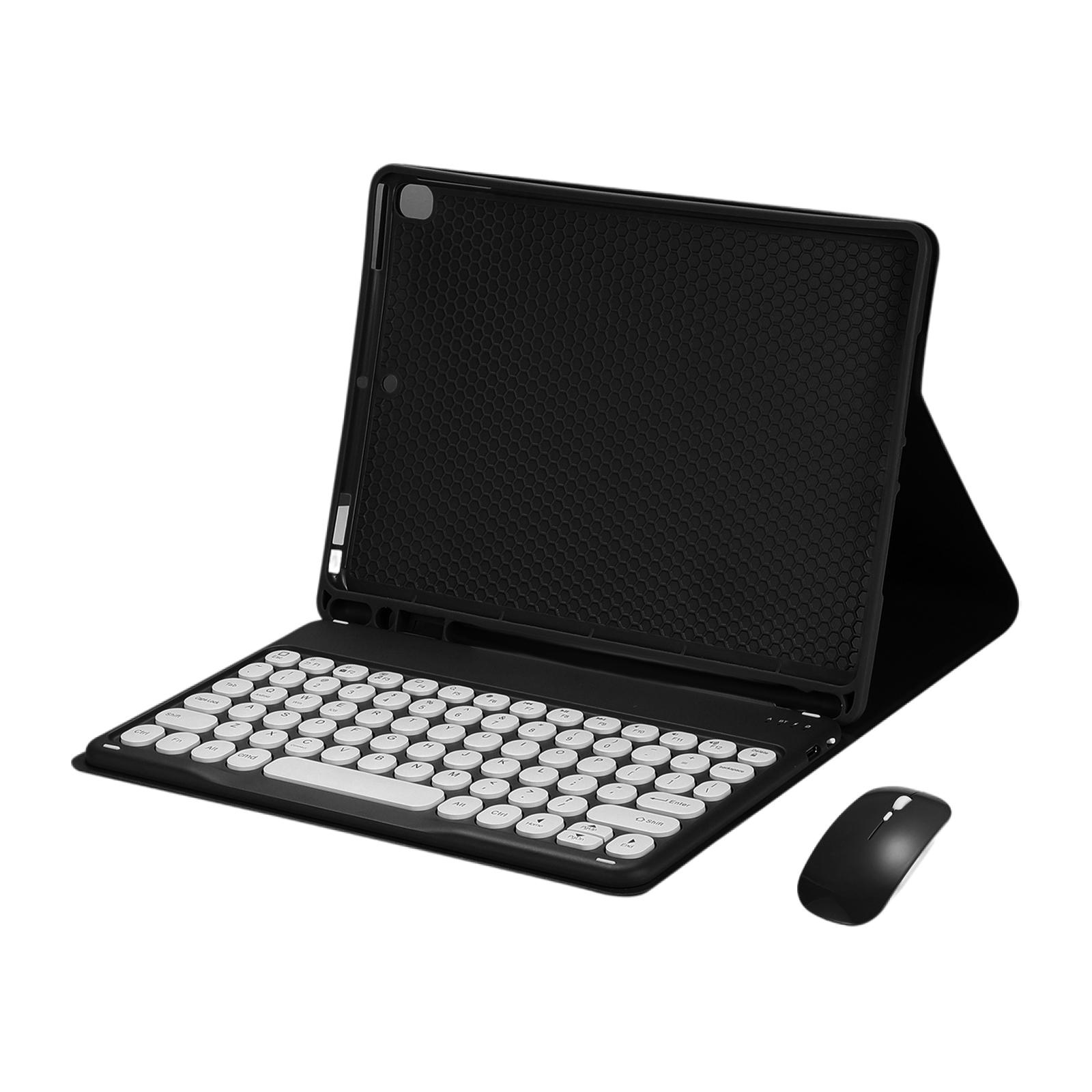 حافظة مع لوحة مفاتيح وماوس لجه - مراجعة Samsung Tablet Keyboard Accessories وسعره
