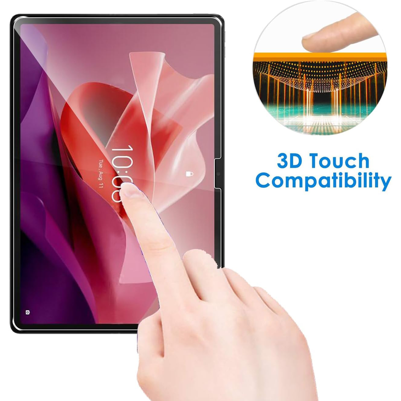 2 قطعة واقي للشاشة اللوحية لين - مراجعة Lenovo Tablet P12 Accessories وسعره