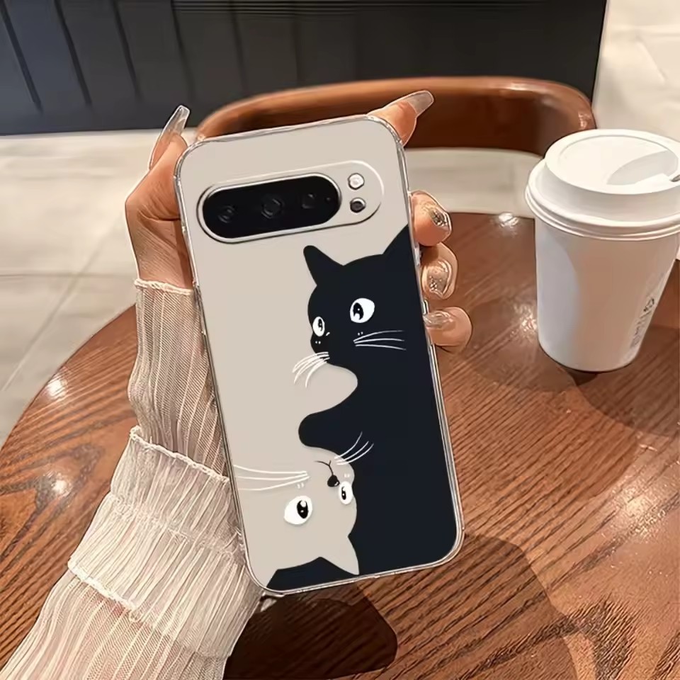 غطاء شفاف ناعم بتصميم كرتوني ل - مراجعة Google Pixel 8A وسعره