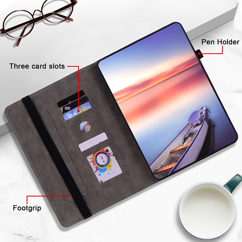 غطاء جلدي لأجهزة هونر باد X7 8 - مراجعة Honor Tablet Accessories وسعره