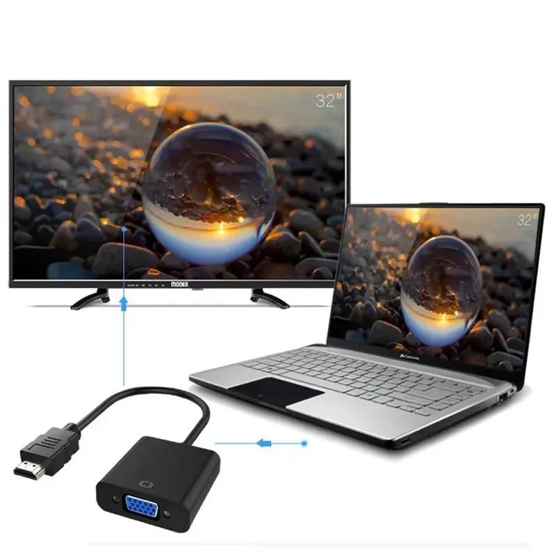1-4 مجموعات من محولات كابل HDM - مراجعة Hdmi Adapter Tablet وسعره