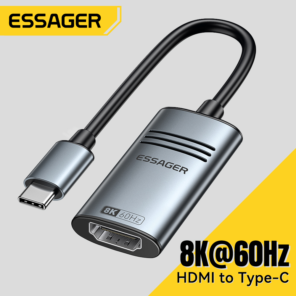 Essager HDMI إلى USB نوع C محو - مراجعة Hdmi Adapter Tablet وسعره