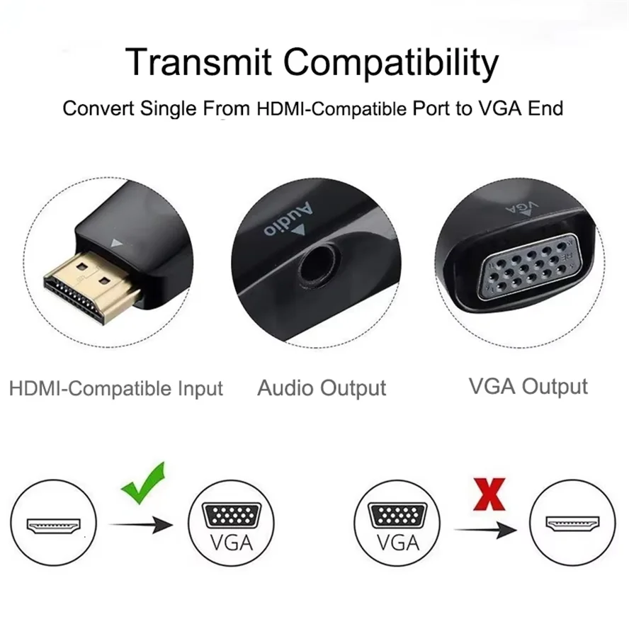 HDMI-متوافق مع محول كابل VGA H - مراجعة Hdmi Adapter Tablet وسعره
